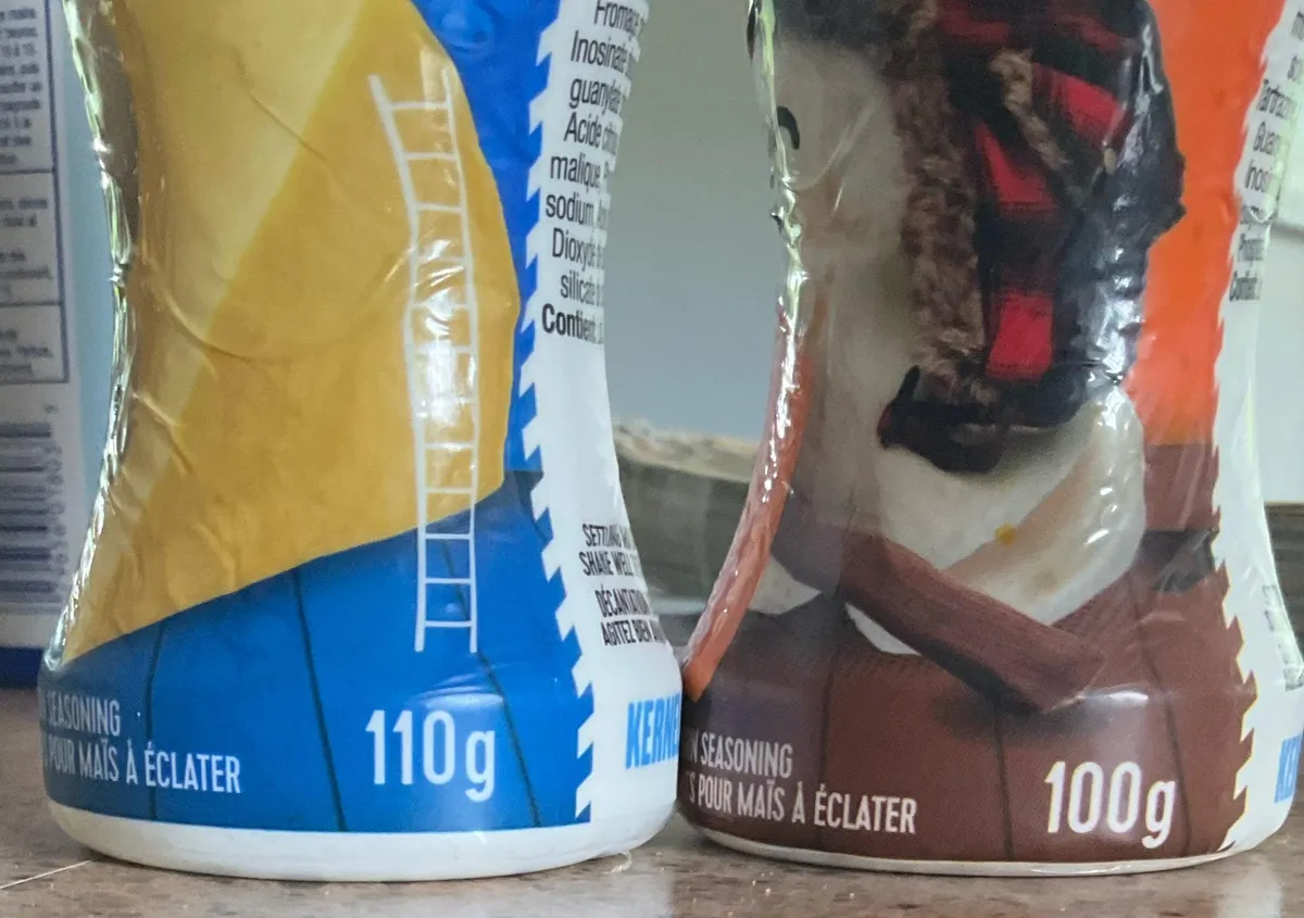 Kernels Popcorn Seasoning — 110g to 100g