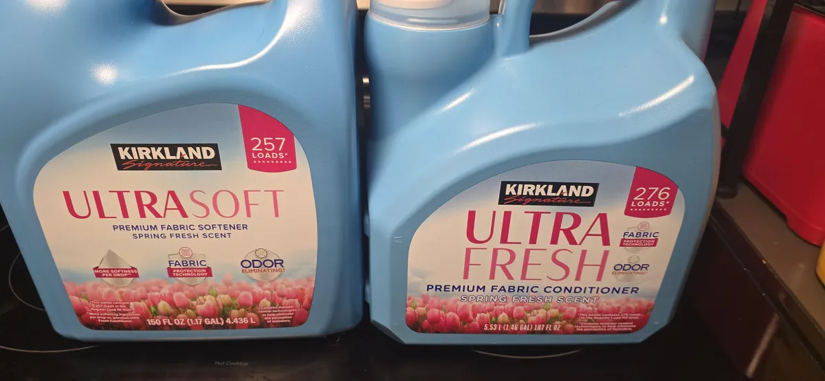 Kirkland Fabric Softener — 1.46gal to 1.17gal