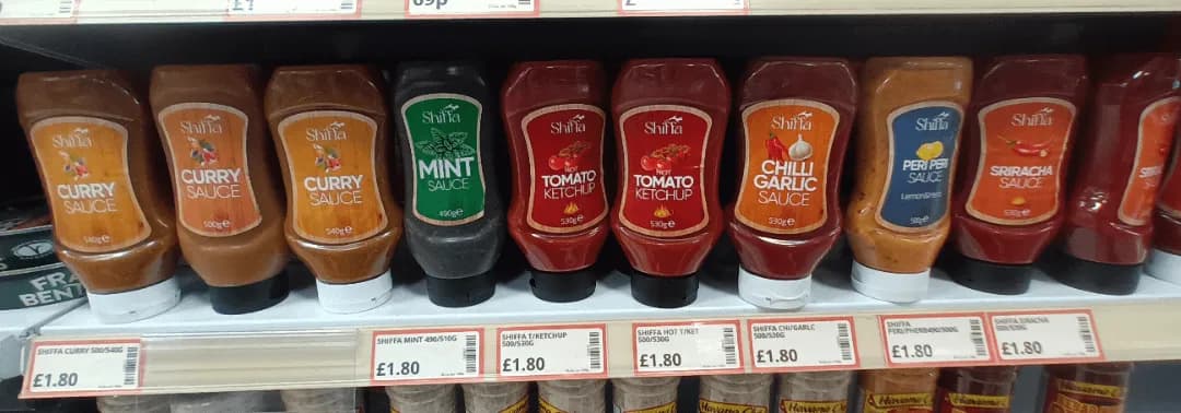 Shiffa Shiffa sauces