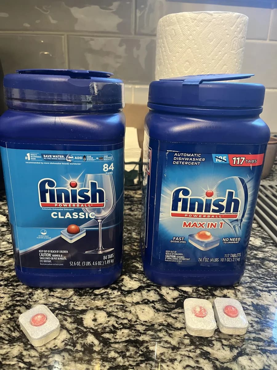 Finish Dishwasher Tablets package photo