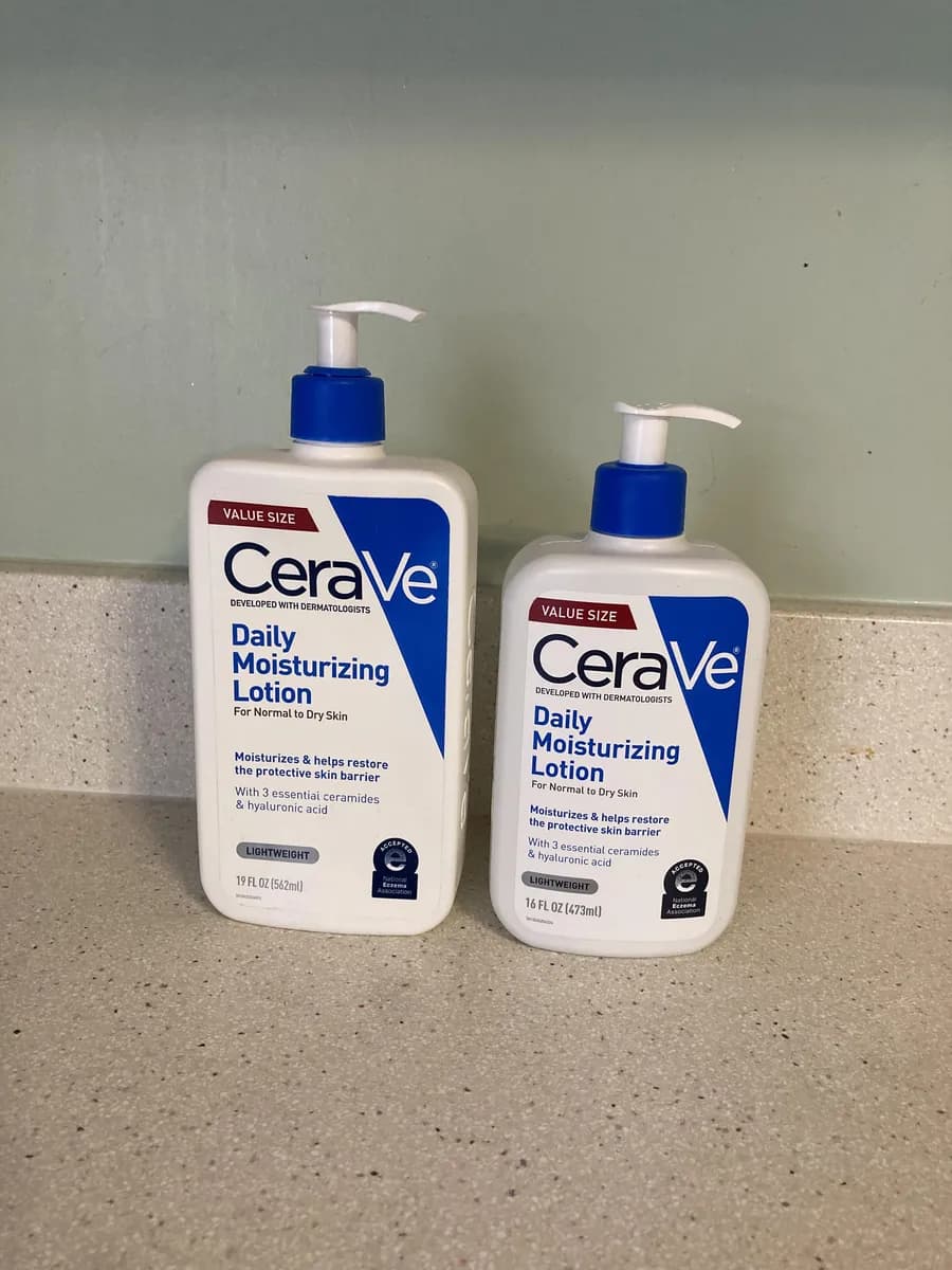 CeraVe Value Size Moisturizer — 19fl oz to 16fl oz