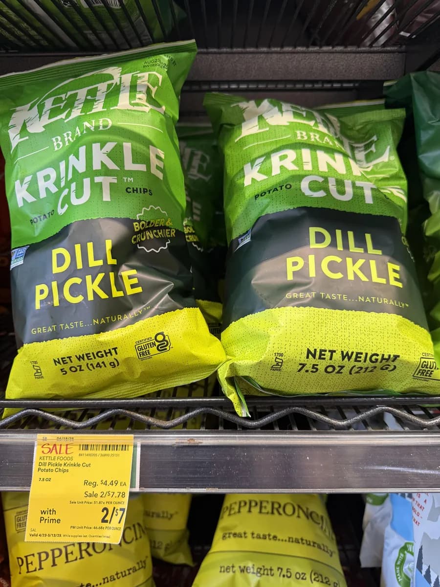 Kettle Kettle Chips package