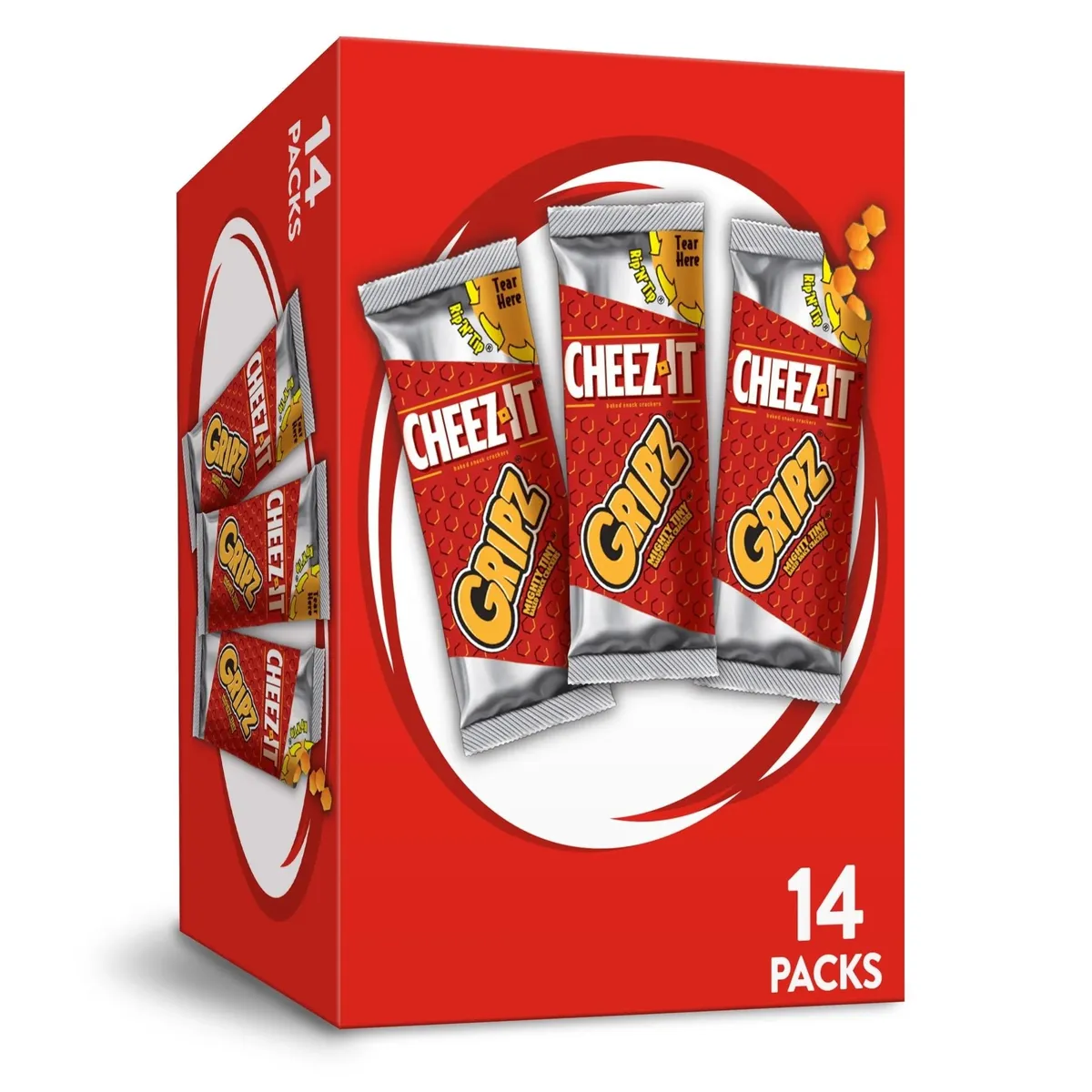Kellogg Cheez-It Gripz — 14ct to 10ct