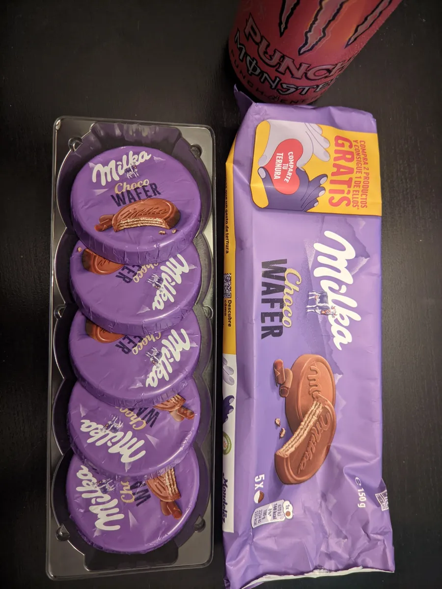 Milka Wafers — 180g to 150g