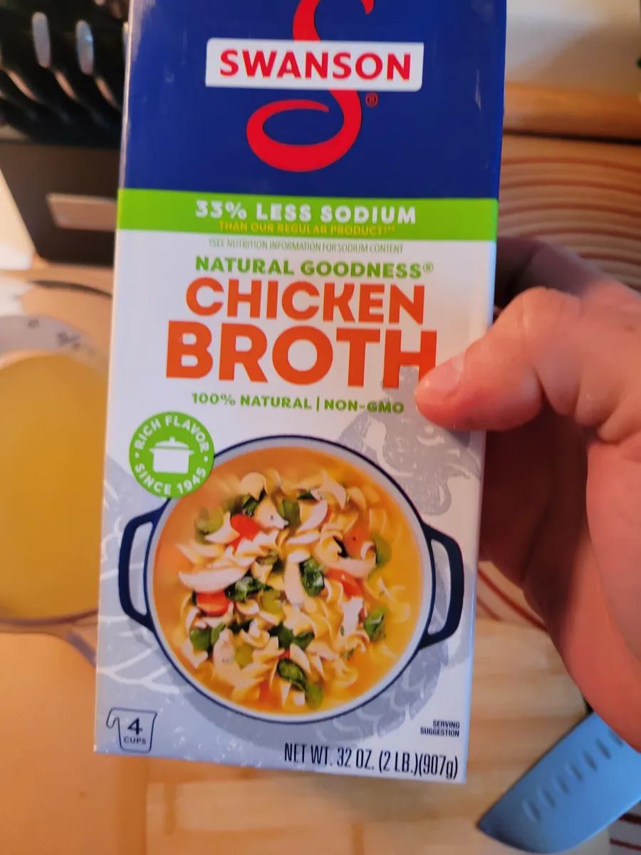 Swanson Chicken Broth — 32fl oz to 30fl oz