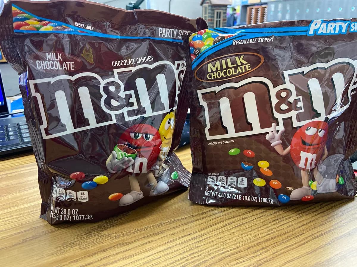 Mars M&M's Party Size package