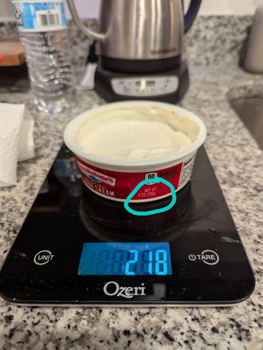 Breakstone’s sour cream