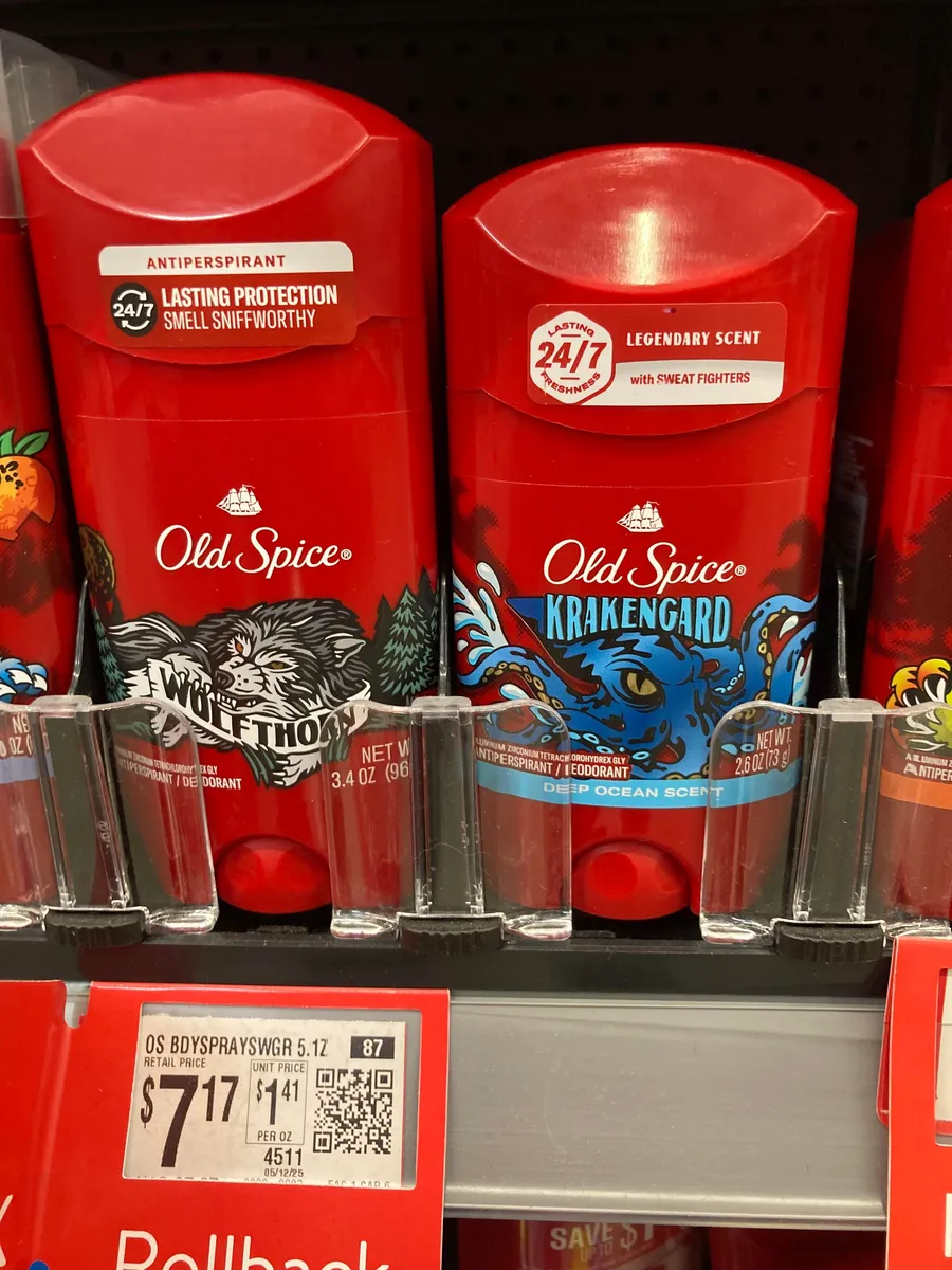 Old Spice product photo