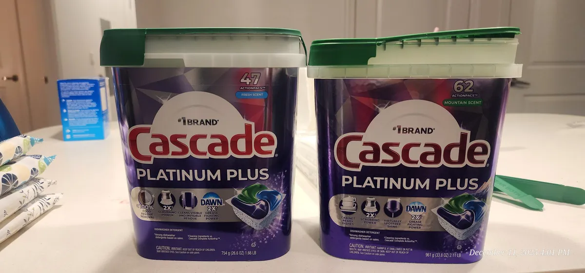 Cascade Actionpacs — 62ct to 47ct