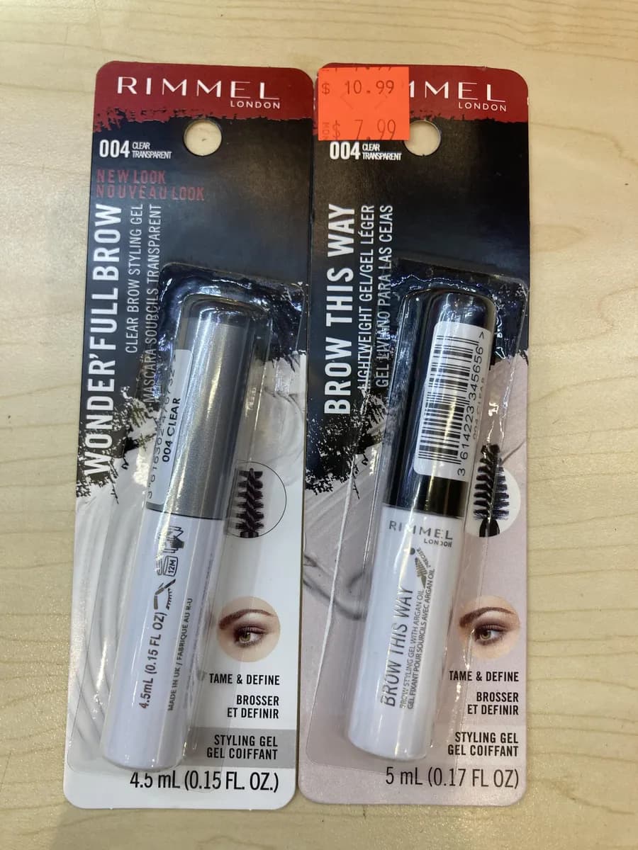 Rimmel Brow Gel — 5ml to 4.5ml