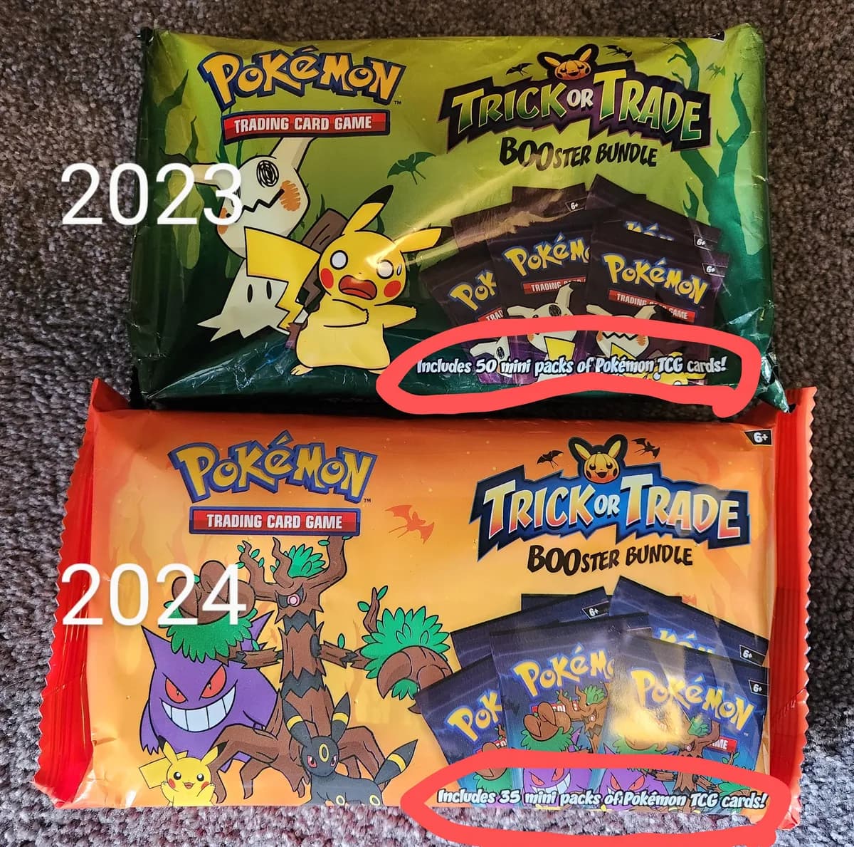 The Pokémon Company Pokémon Trick or Trade — 30ct to 21ct