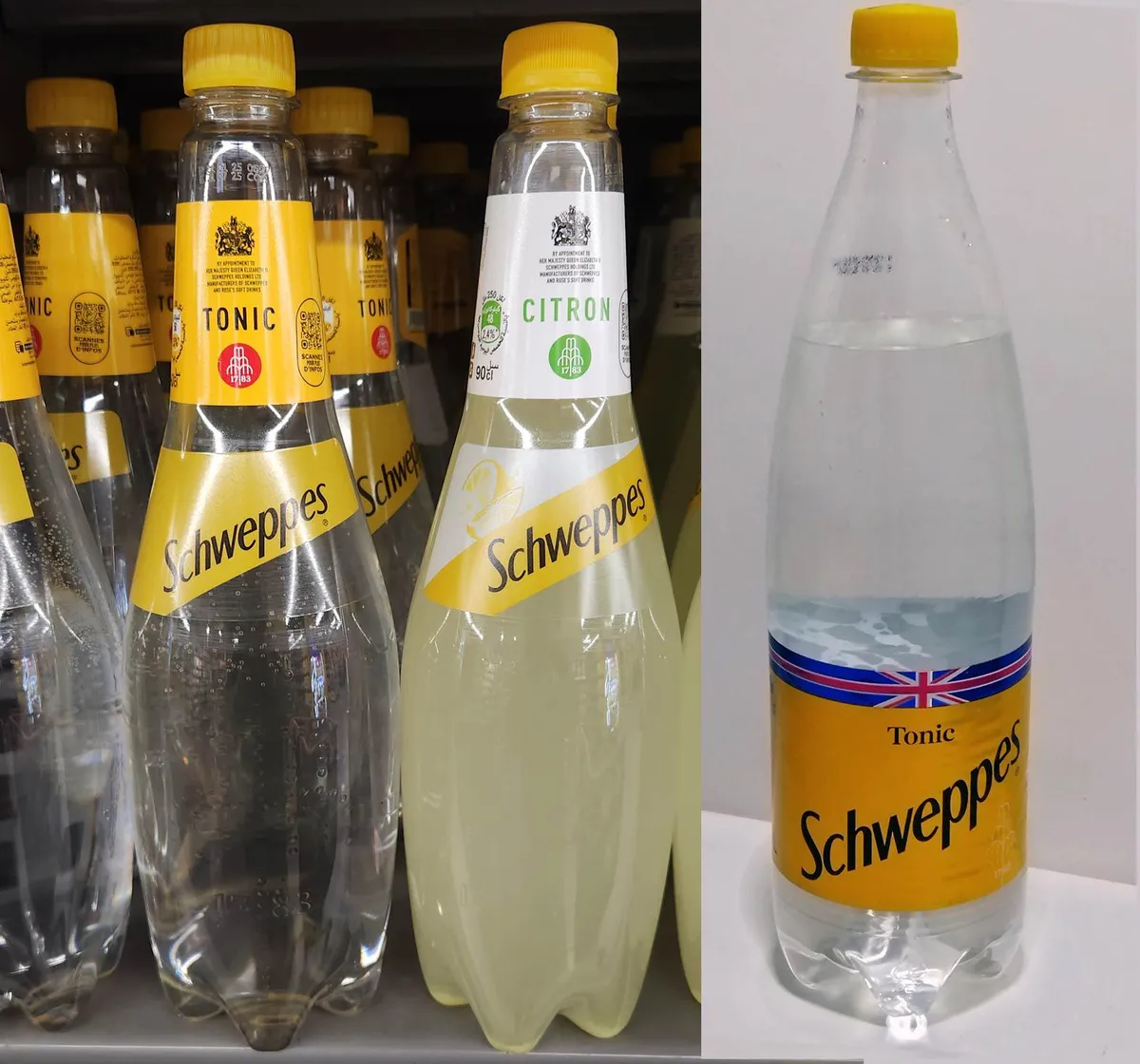 Schweppes Schweppes soda — 1000ml to 900ml
