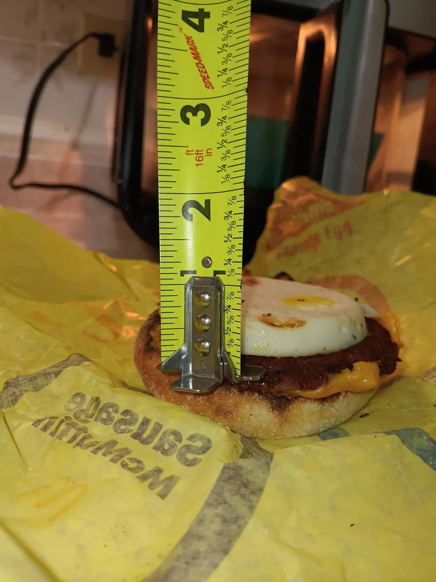 McDonald's Sausage Egg and Cheese McMuffin
