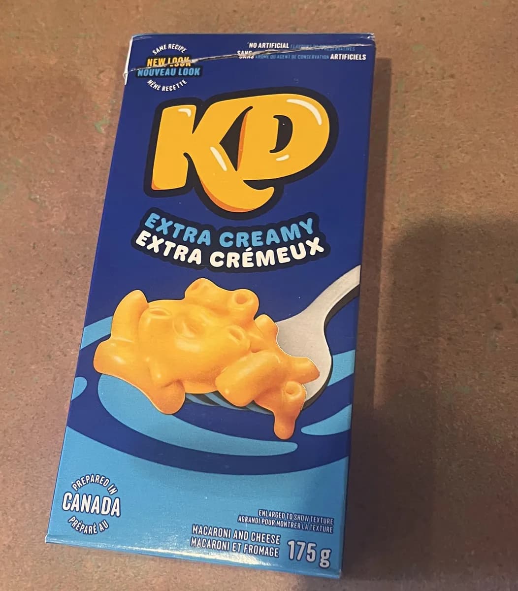 Kraft Kraft Dinner (Macaroni and Cheese) — 225g to 175g