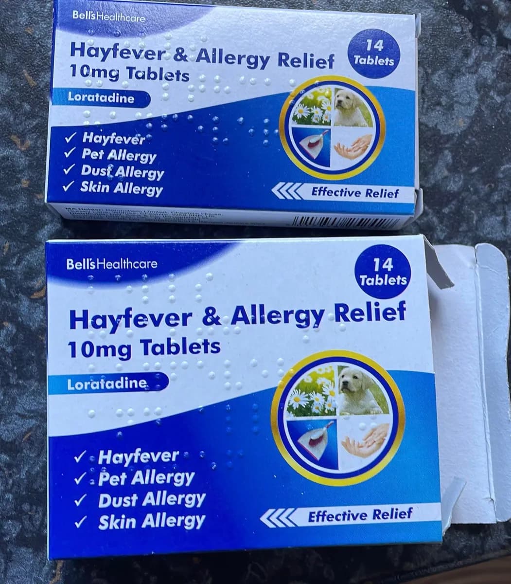 Lidl Loratadine package photo