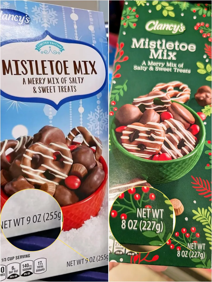 Aldi Mistletoe Mix package