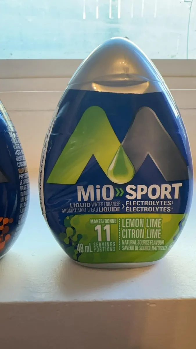 Mio MiO Sport Orange — 18servings to 11servings
