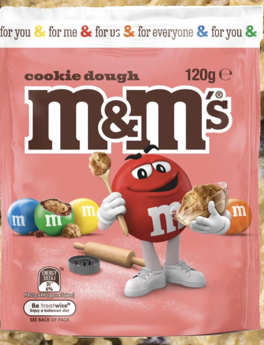 Mars M&Ms (Australia new flavours) package