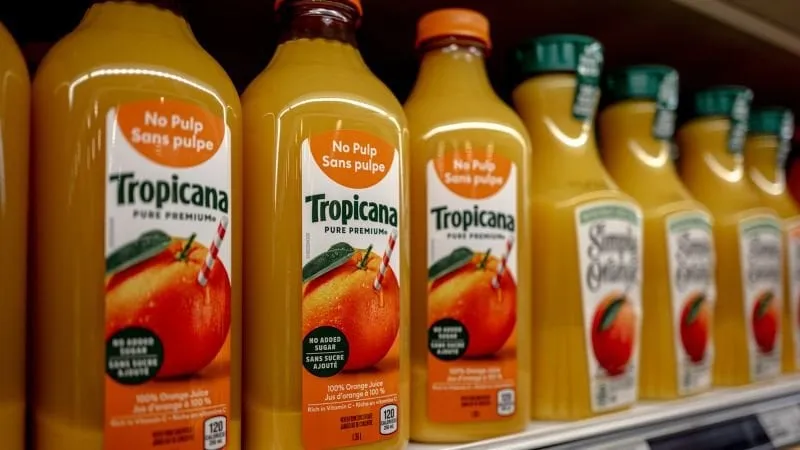 Tropicana Orange Juice — 52fl oz to 46fl oz