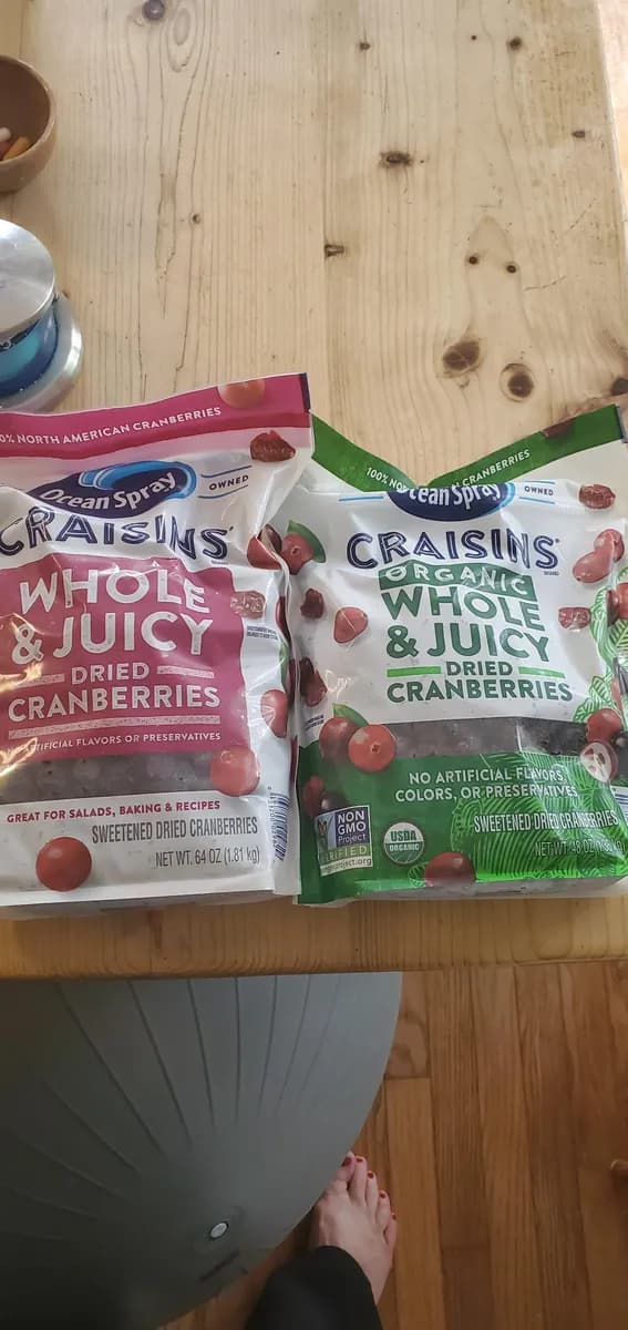 Ocean Spray Cranberries — 2lb to 1lb