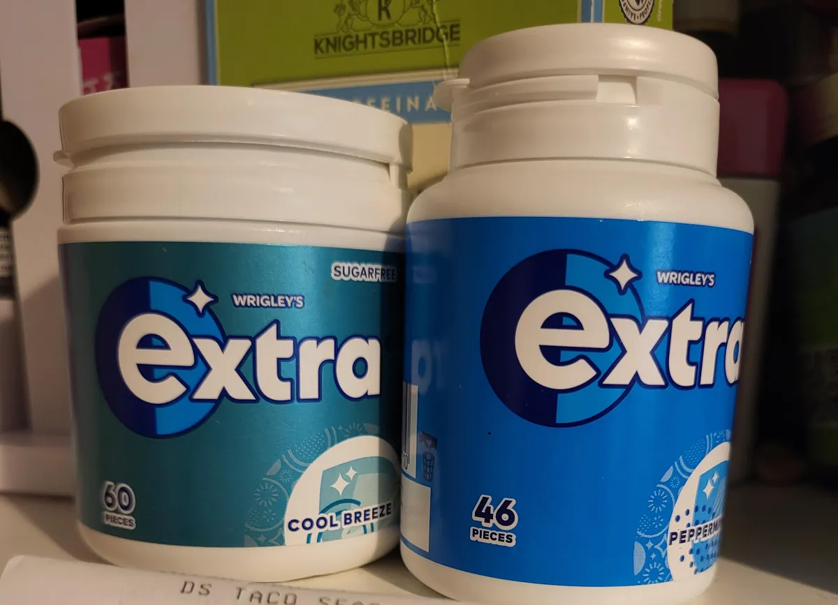Wrigley's Extra Gum — 60ct to 45ct