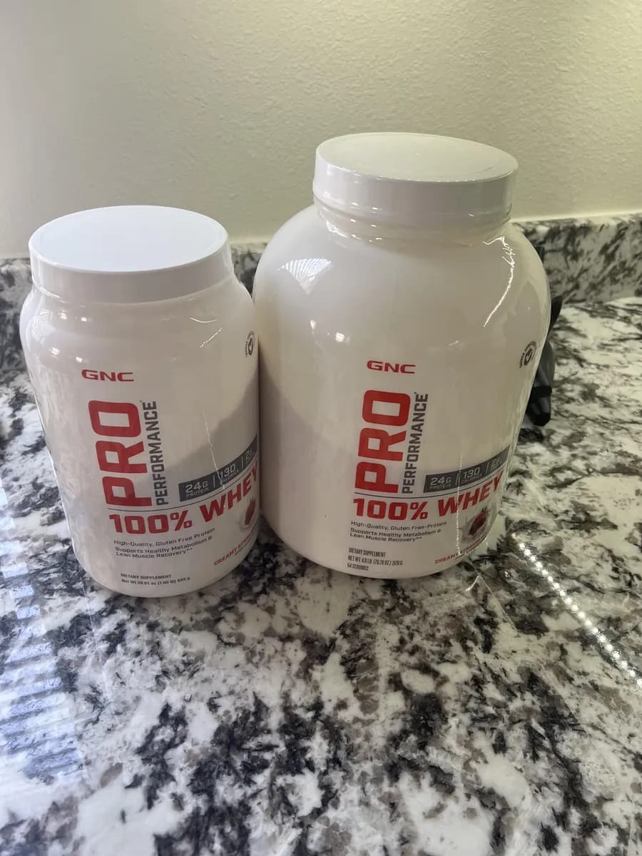 Gnc Protein Powder — 4.8lb to 1.86lb