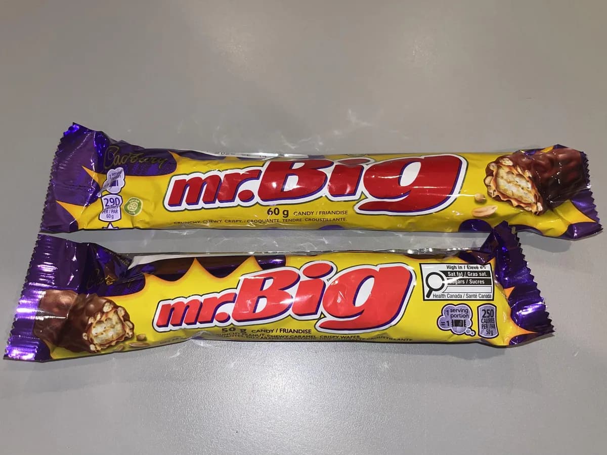Nestle Mr. Big package