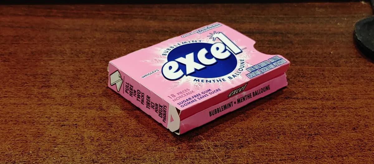 Excel Excel Gum — 60ct to 54ct