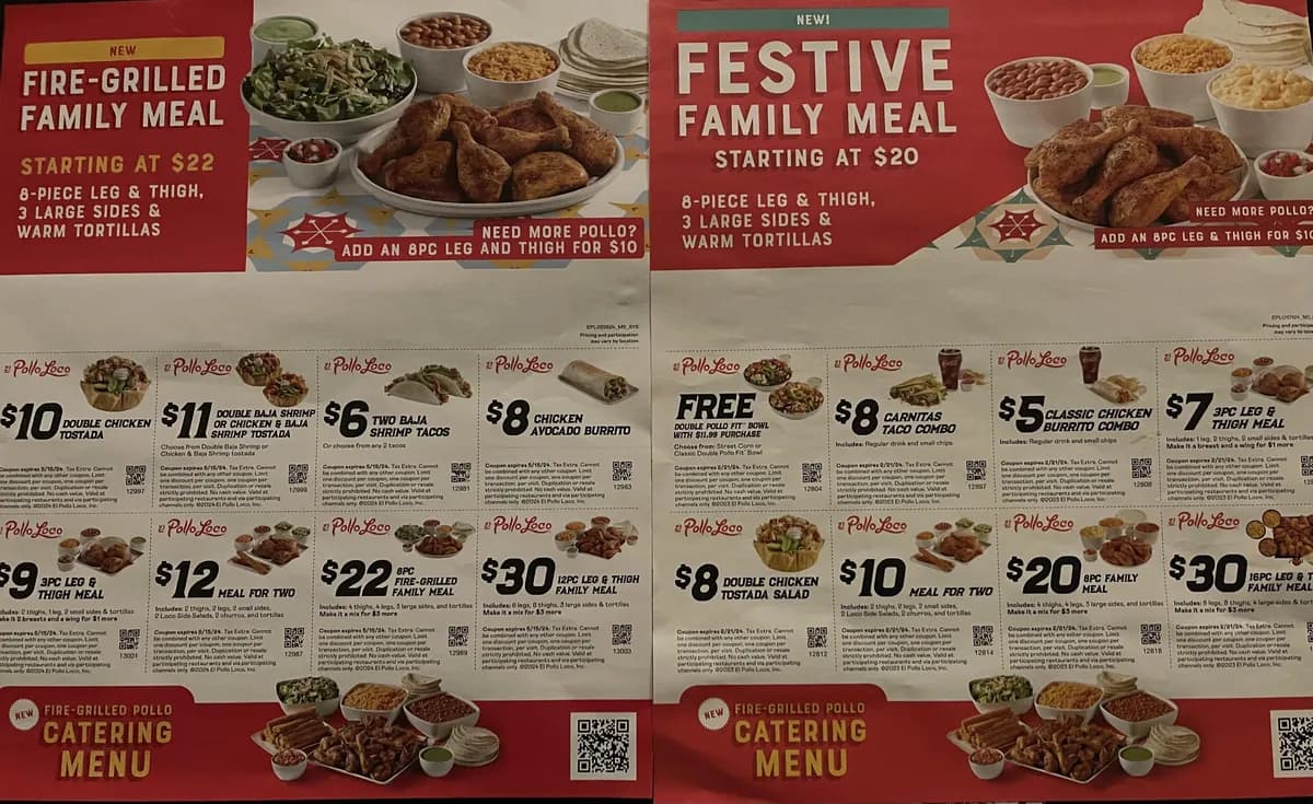 El Pollo Loco Family Meal