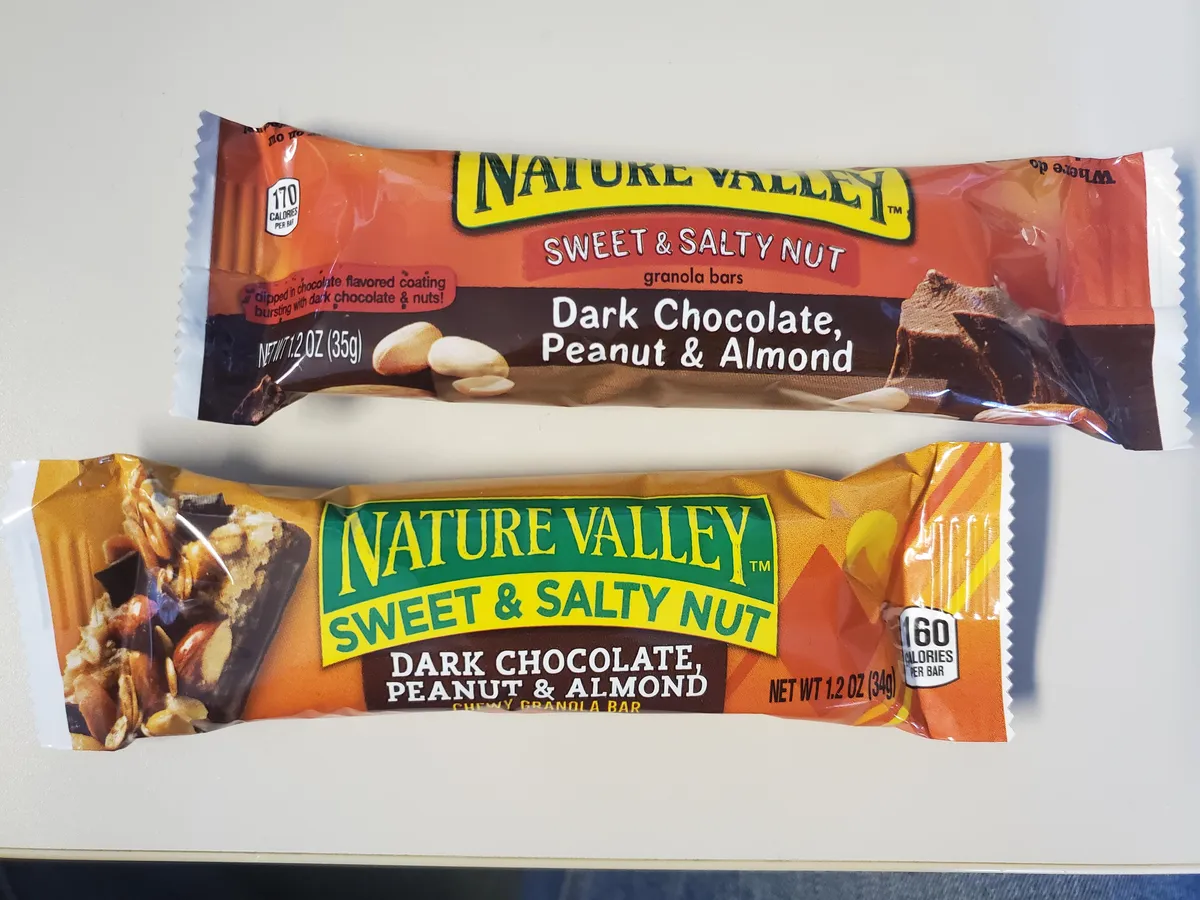 Nature Valley Nature Valley Bar — 35g to 34g