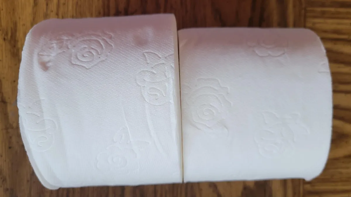 Aldi Toilet Paper package