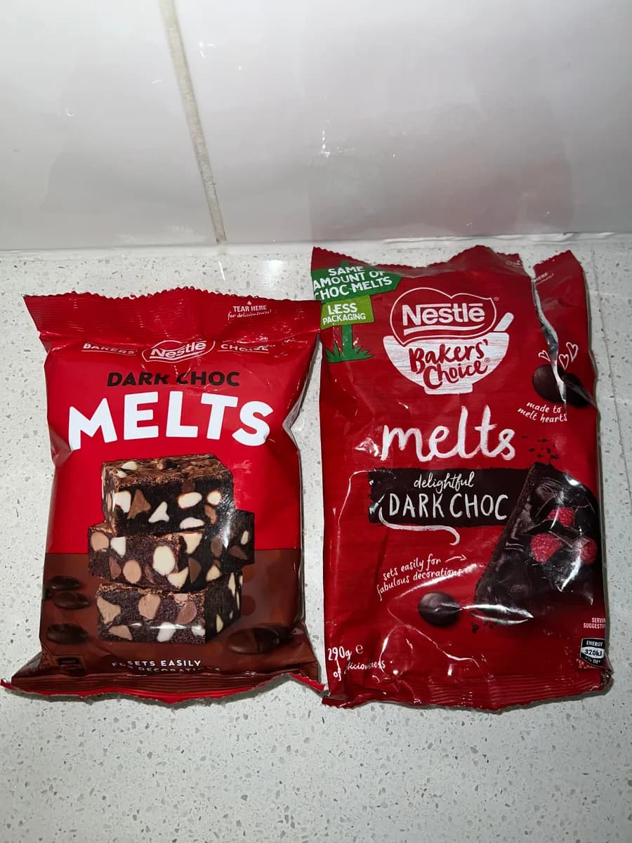 Nestle Baking Chocolate — 290g to 225g