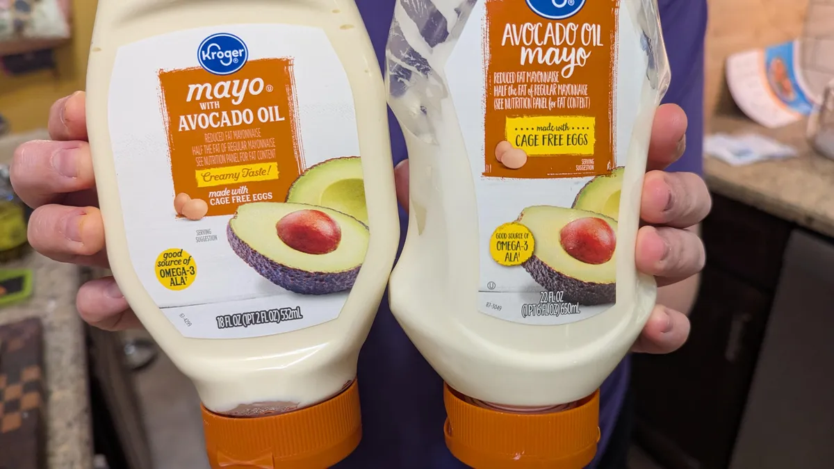 Kroger mayonnaise package photo