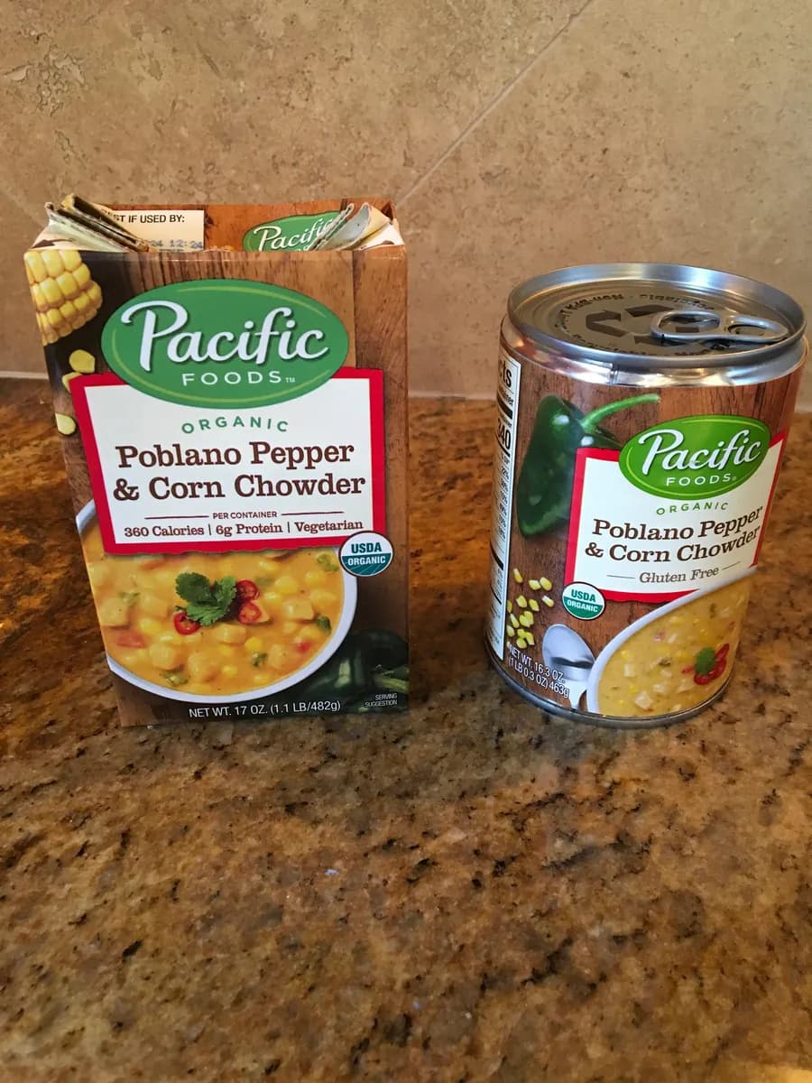Pacific Pacific Soup — 15.25oz to 14.55oz