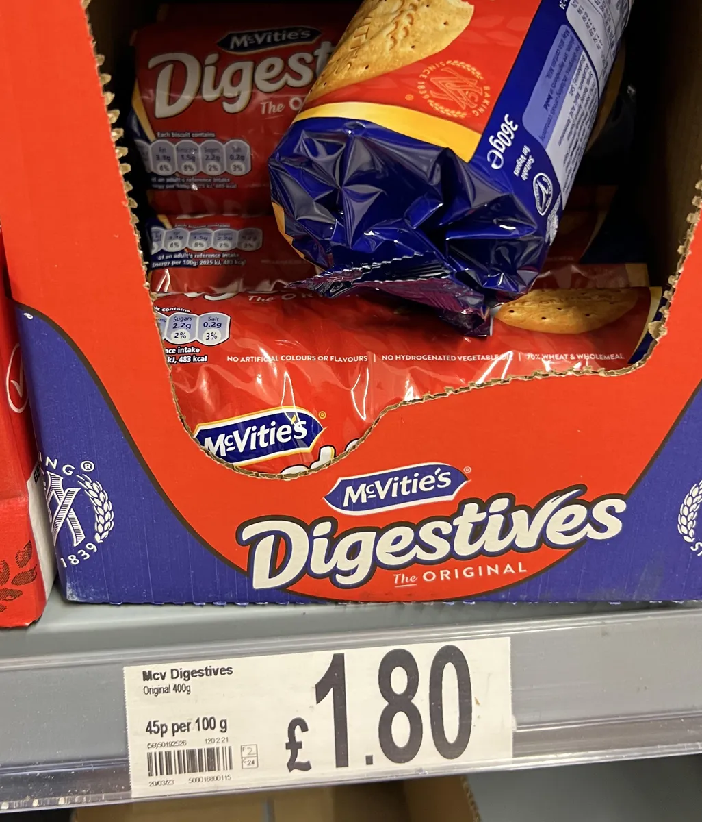 Digestives Digestives — 400g to 360g