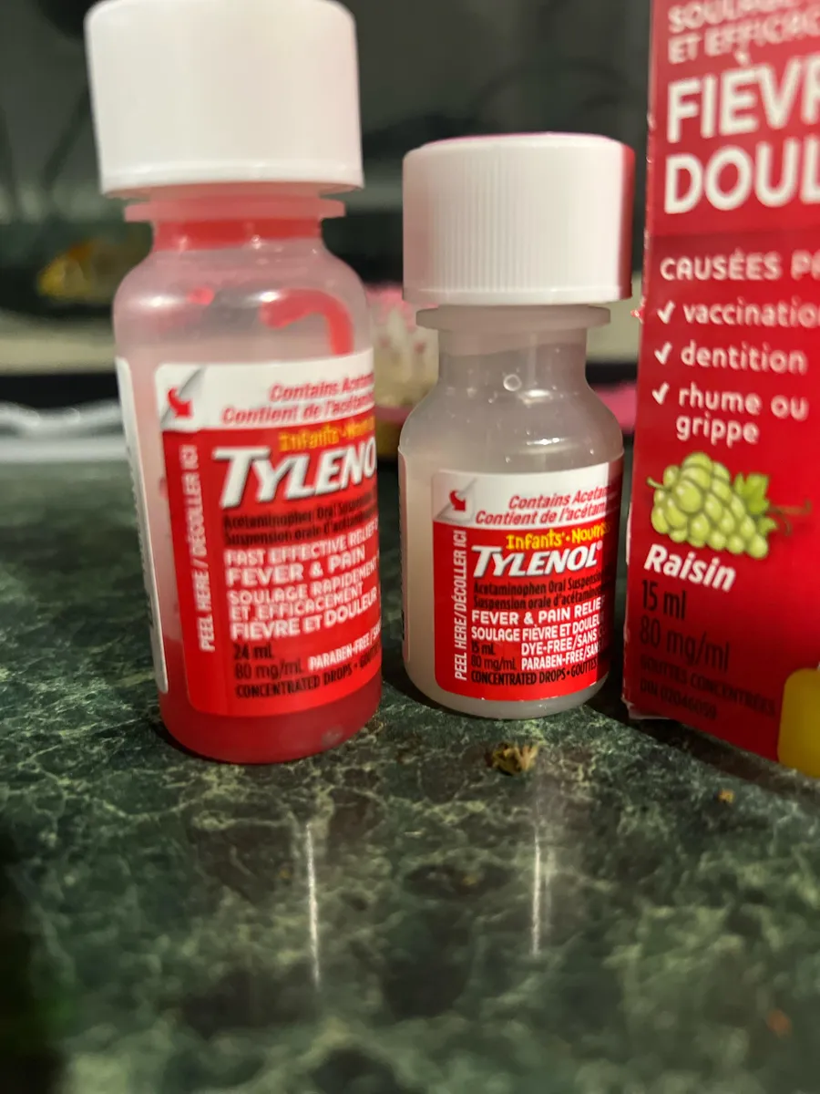 Tylenol Tylenol — 24ml to 15ml