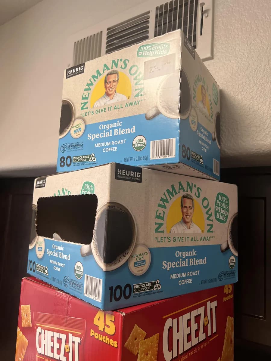 Newman's Own Coffee Pods — 100ct to 80ct