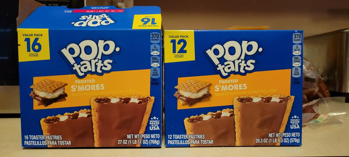 Kellogg Pop-Tarts package