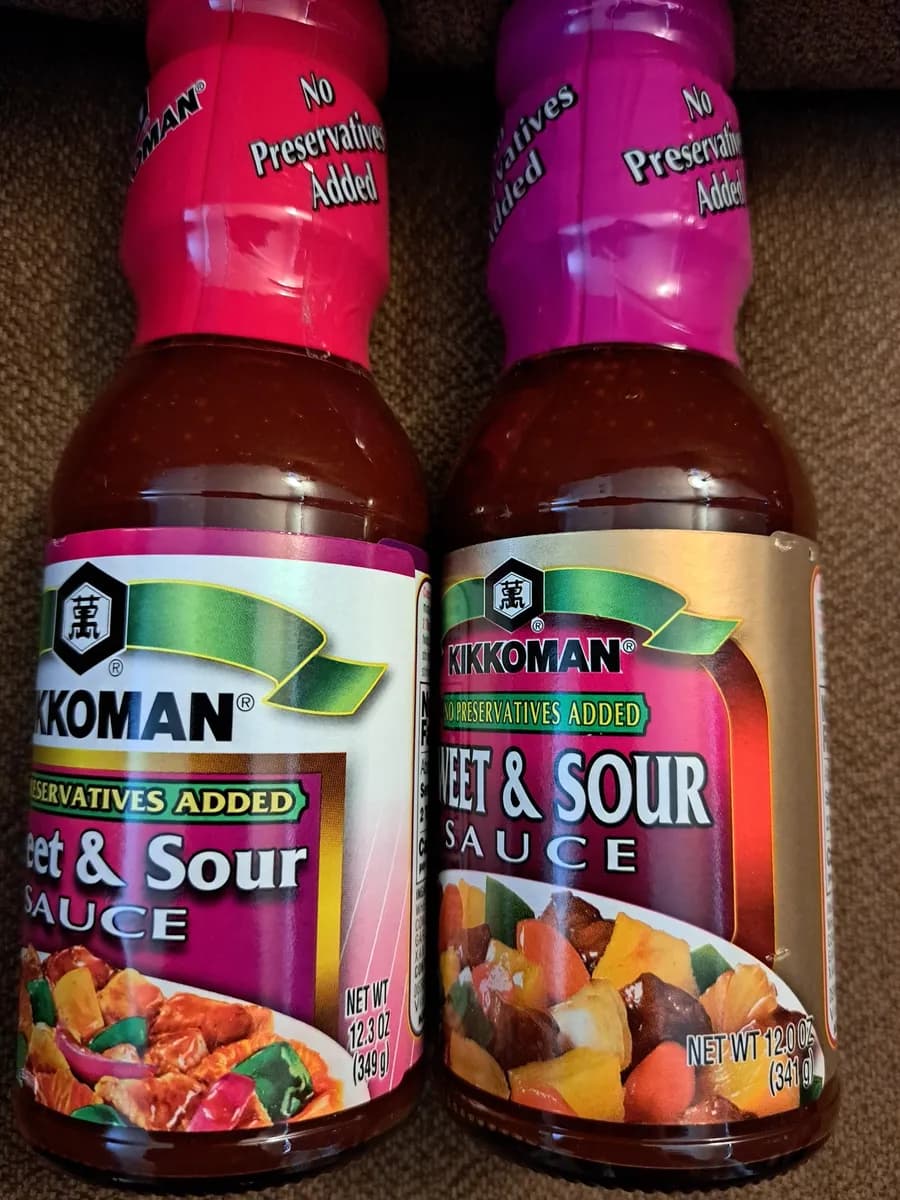 Kikkoman Sweet and Sour Sauce — 349g to 341g
