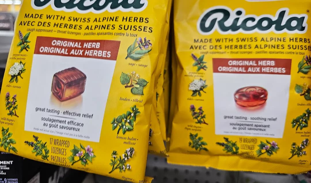 Ricola Original Herb Lozenges — 19ct to 17ct